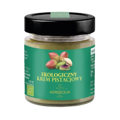 Krem pistacjowy bio 200 g Agrisicilia