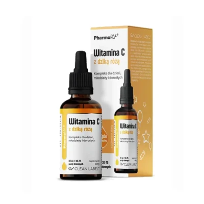 Witamina C z dziką różą w kroplach 30 ml Pharmovit