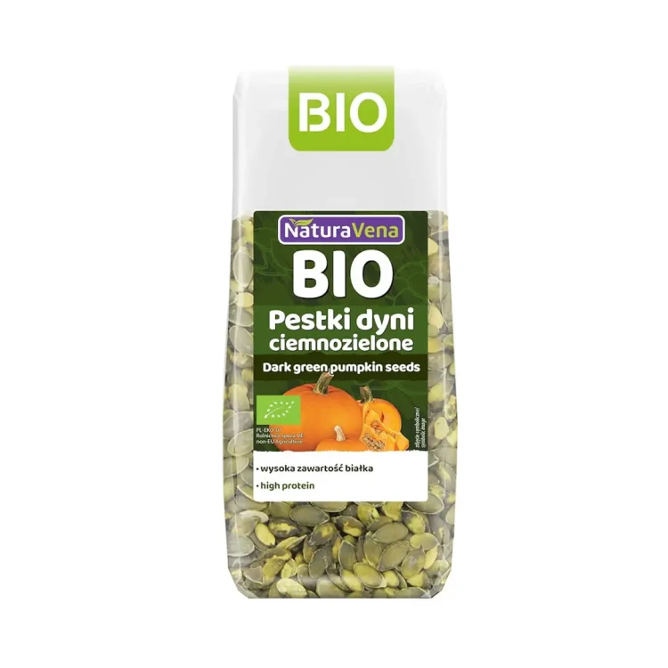 Pestiki dyni ciemnozielone BIO 150 g - Naturavena