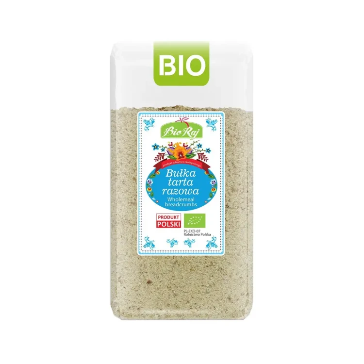 Bułka tarta razowa BIO (Polska) 500 g - Bio Raj